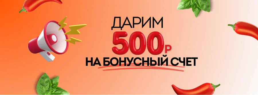 500 бонусов за отзыв